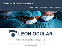 Tablet Screenshot of leonocular.com